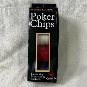 Cardinal Premier Edition Poker 100 Poker chips #275‎